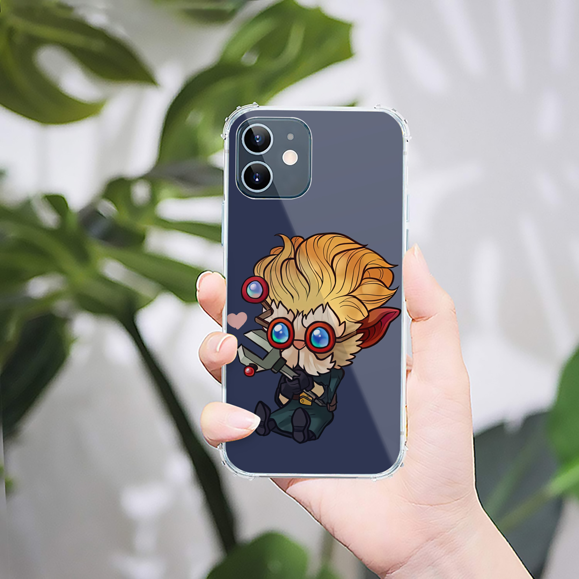 （画像用） リーグ・オブ・レジェンド League of Legends LOL 【iPhone 12シリーズ対応】透明スマホケース（クリアソフトケース）